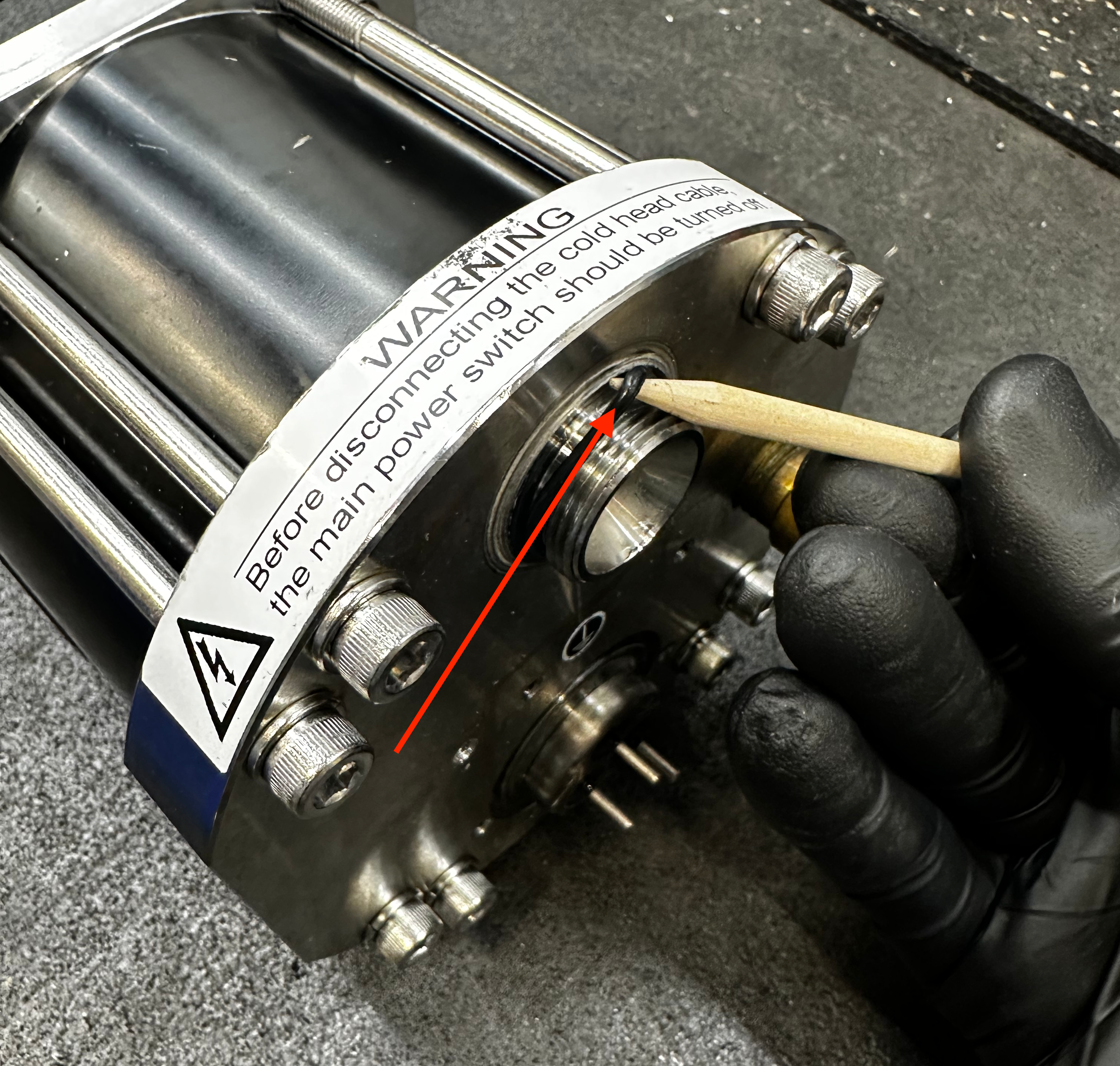 removing -018 o-ring