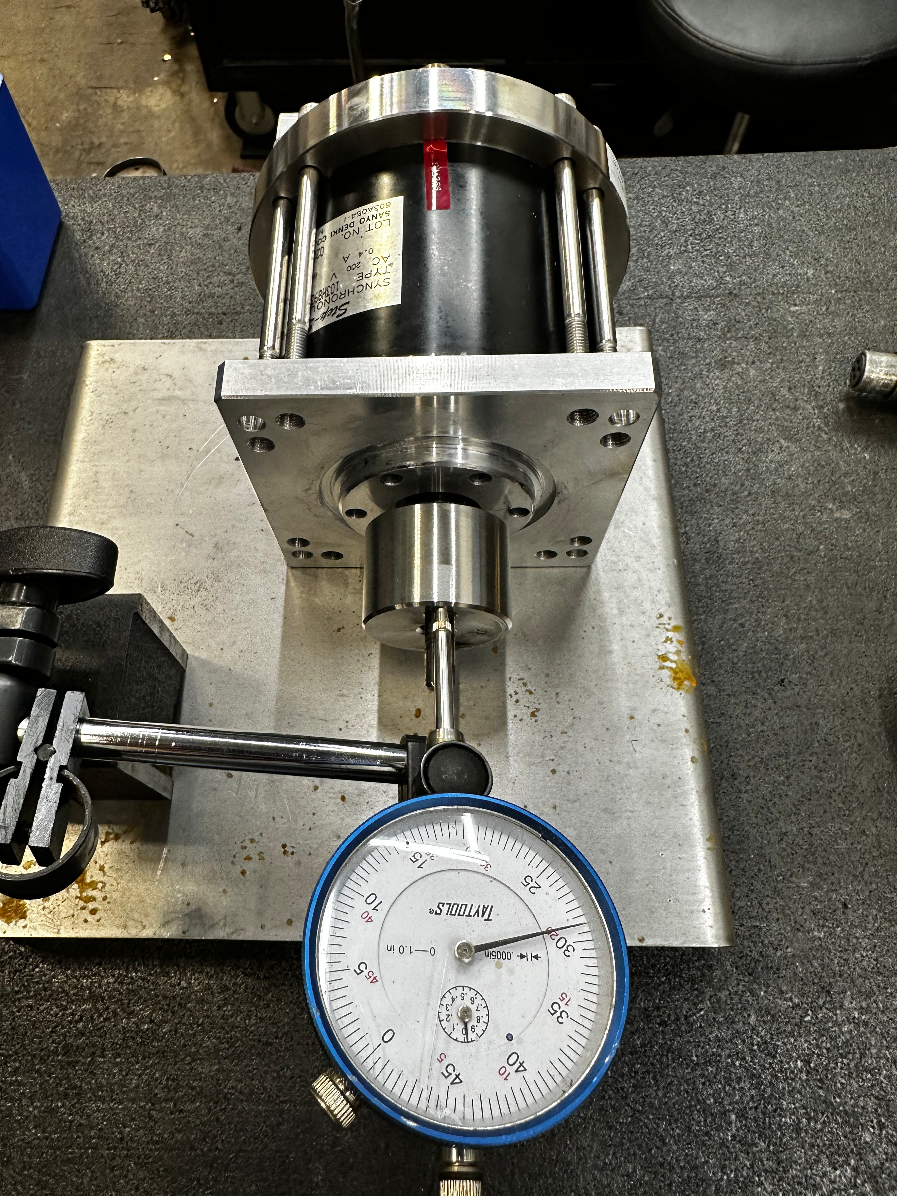 installed crank gauge