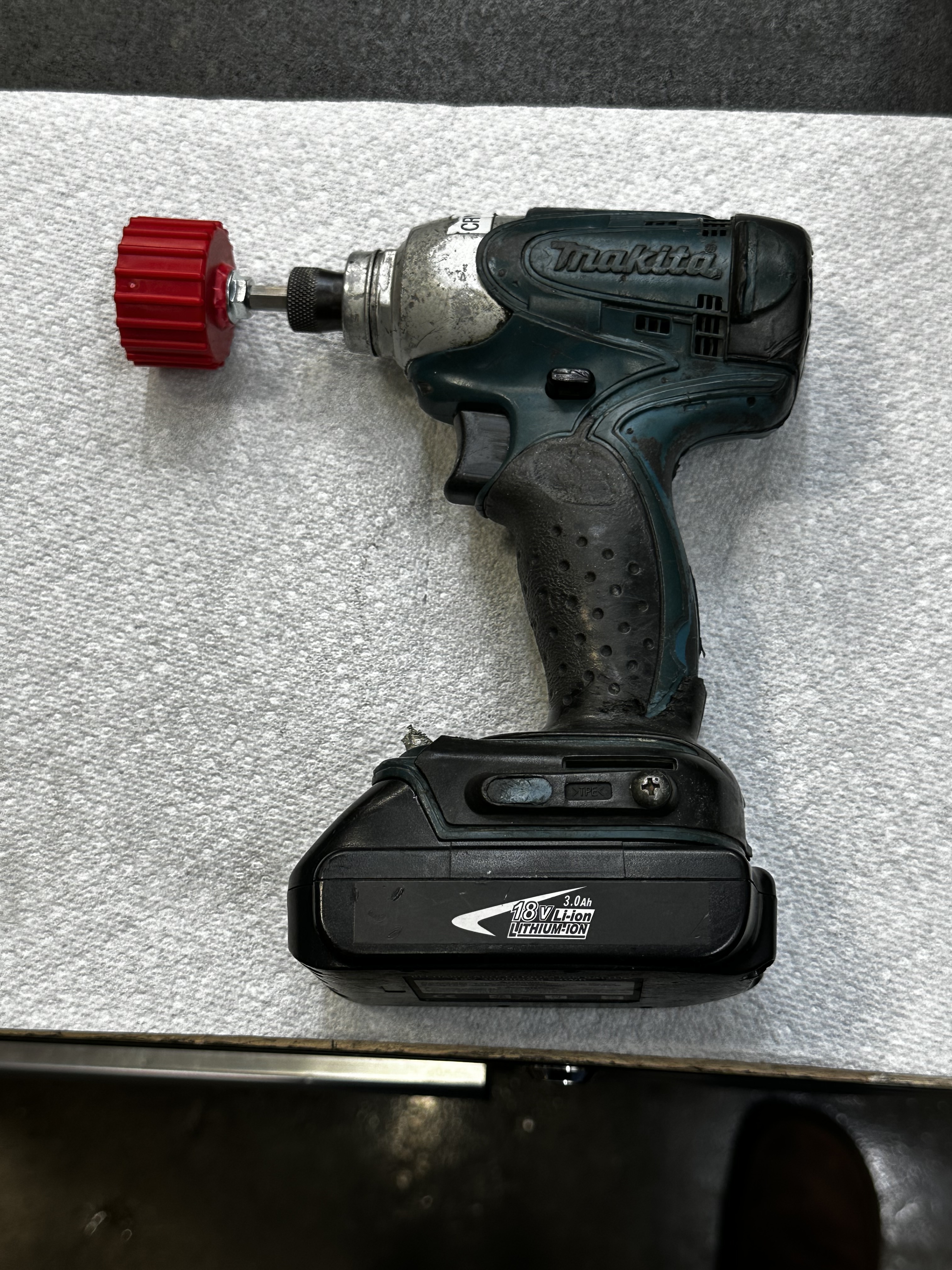 tube cleaning tool on the impact.