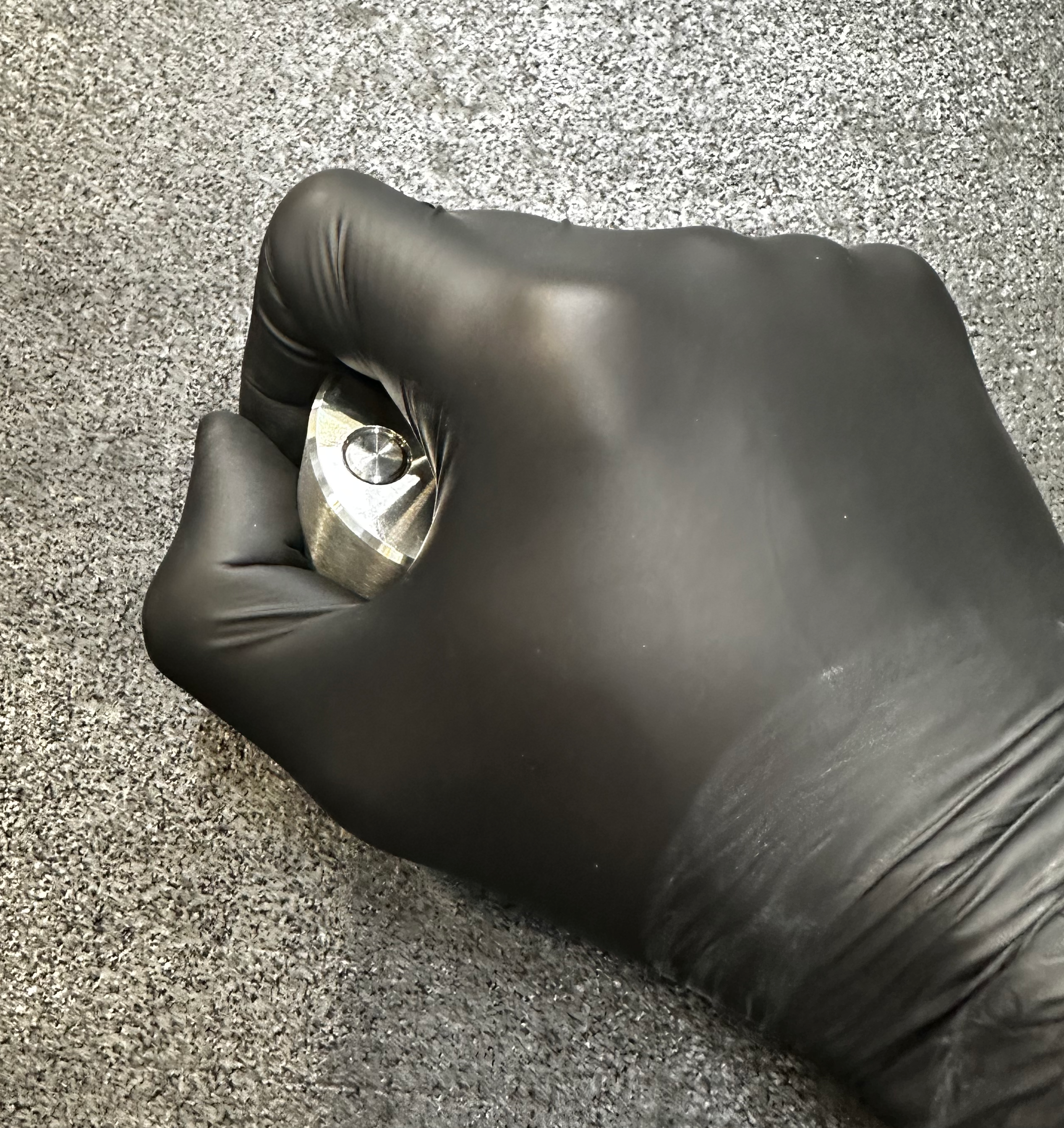 tapping on the bench