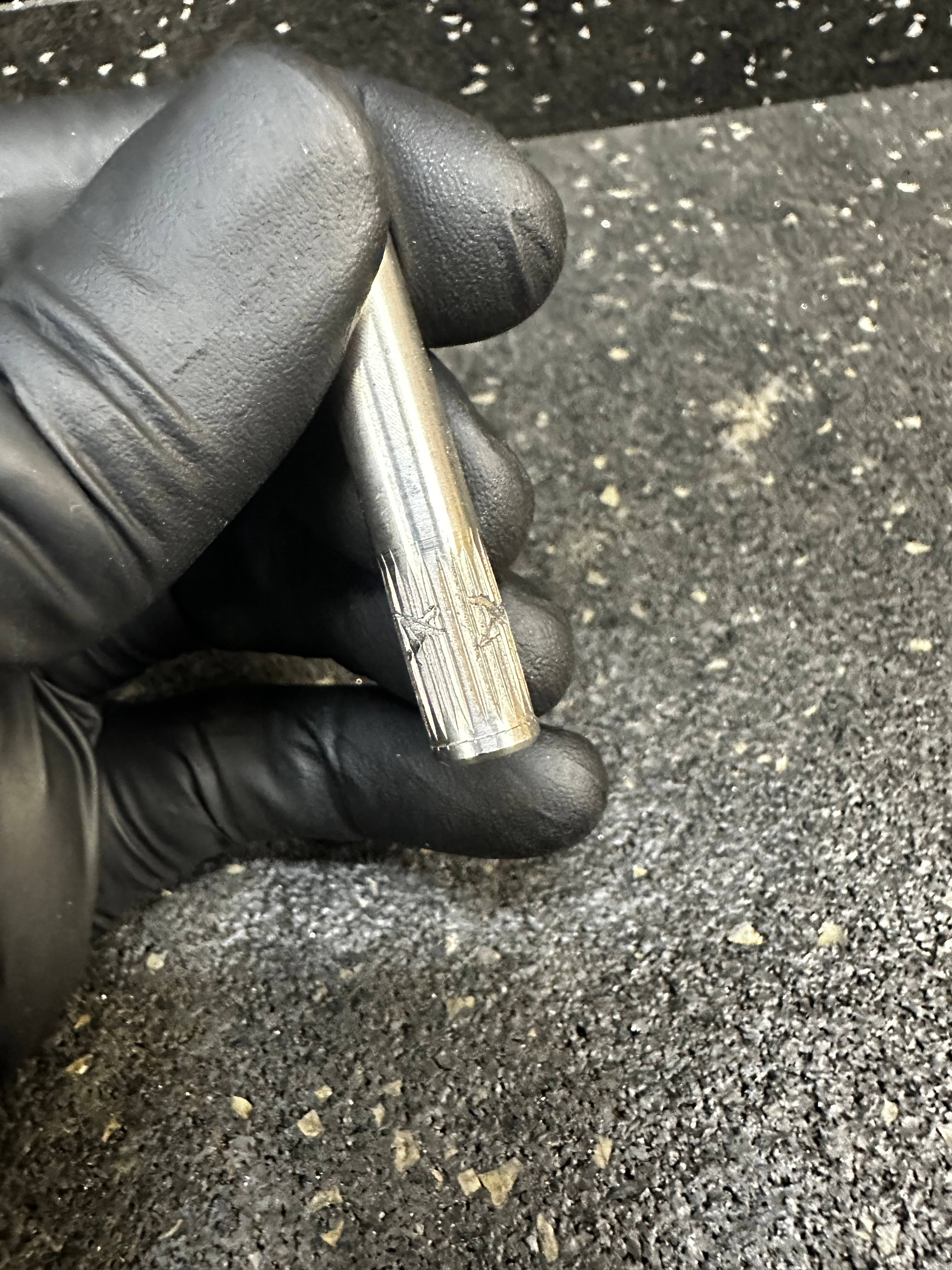 3 sets of X's on the