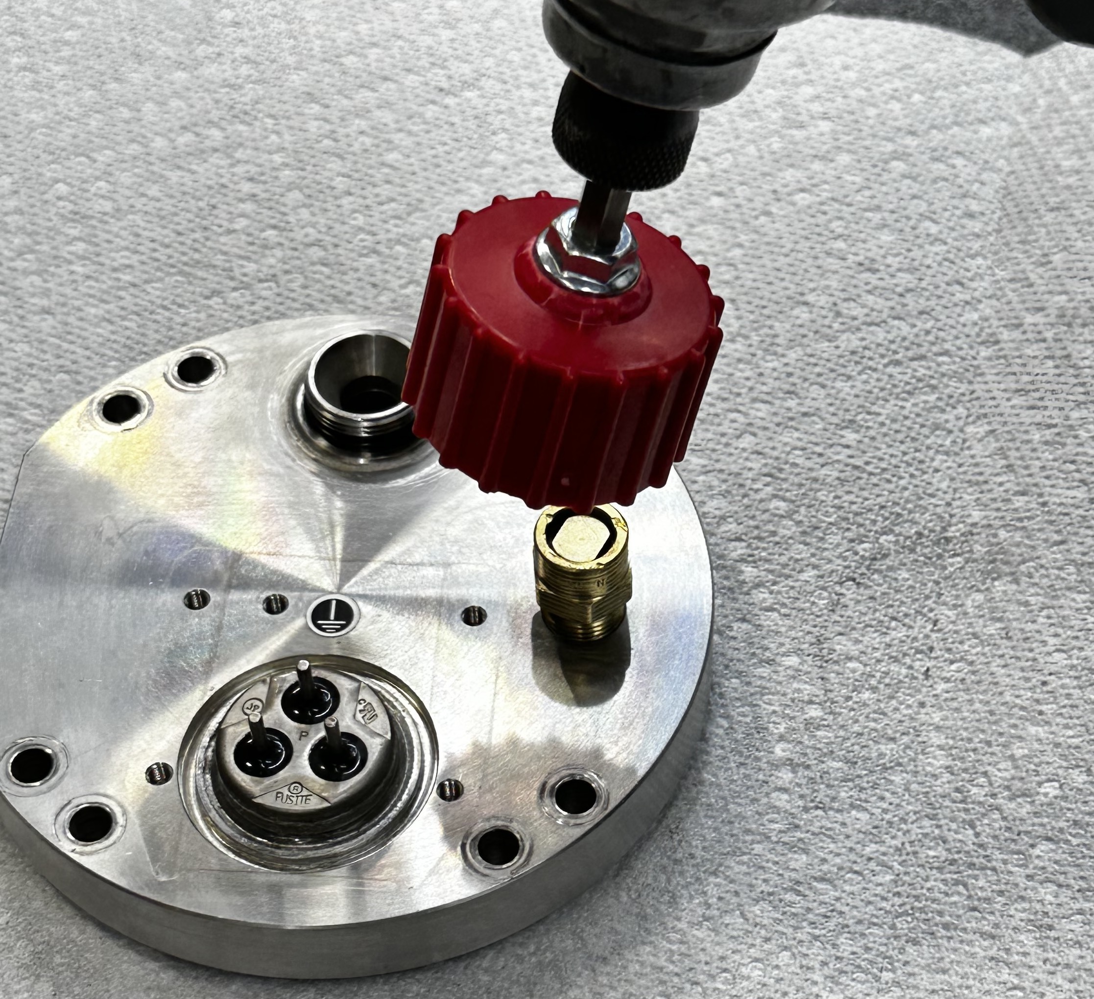 polishing relief valve