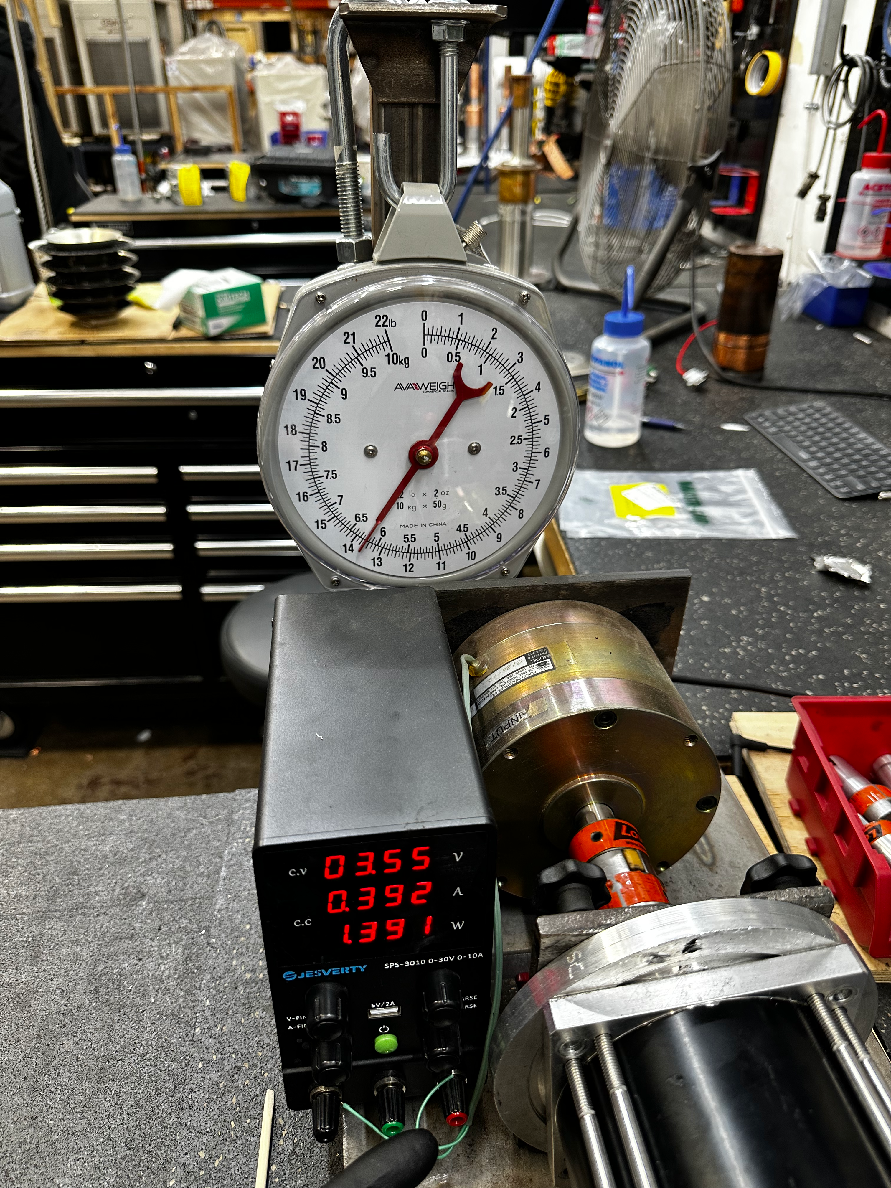 stable needle around 6.30kilograms