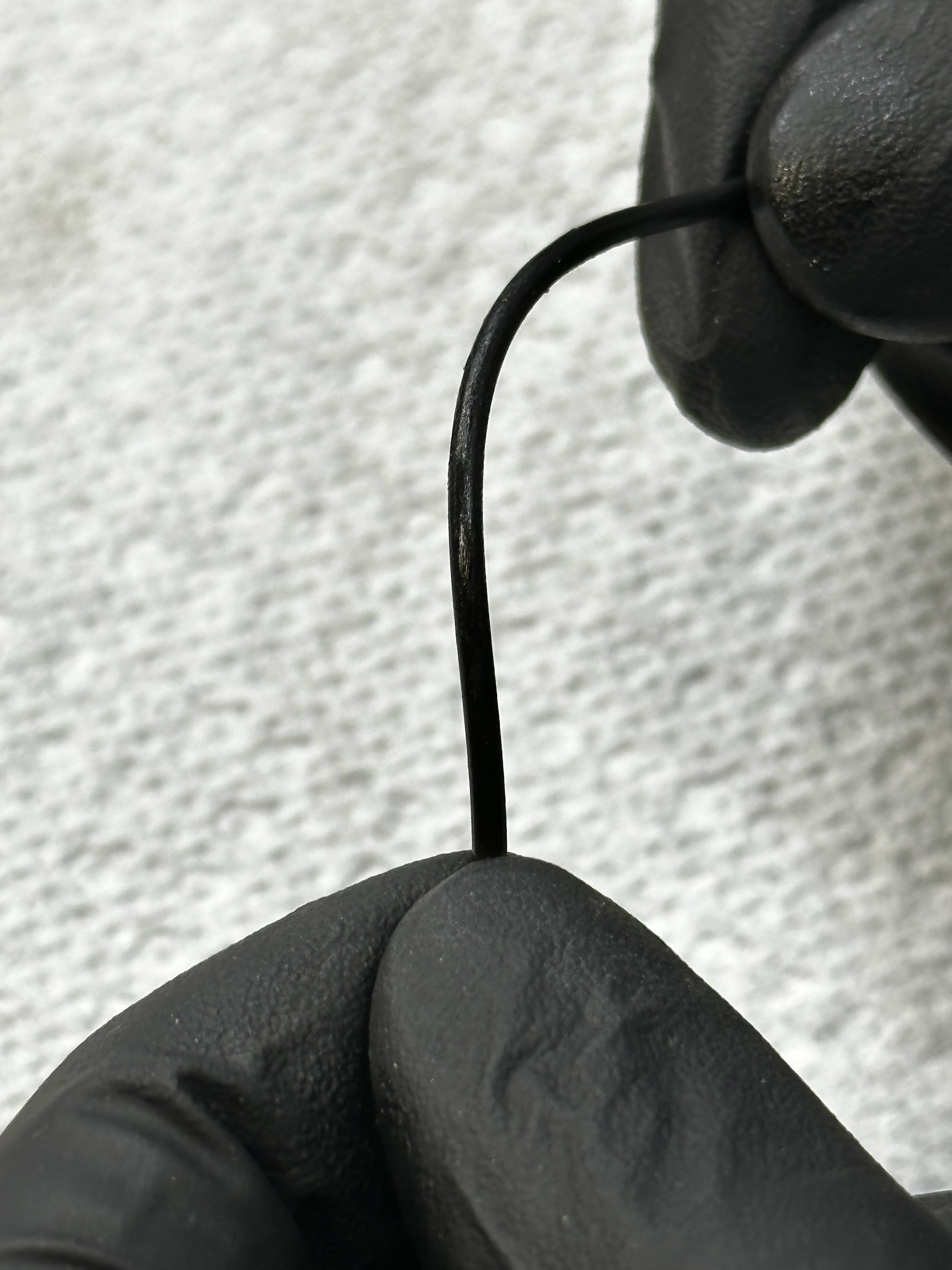 thin coat of vacuum grease.